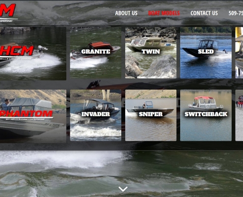 hells canyon marine mega menu