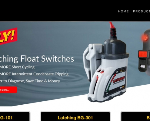 big goose website design