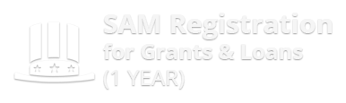 SAM Registration for grants loans