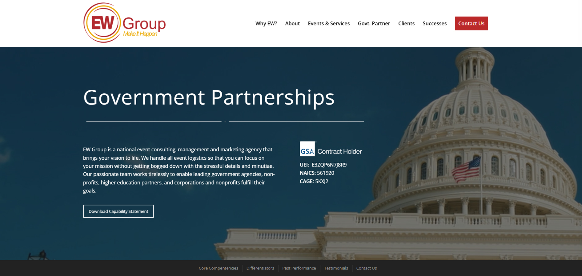 EW Group Gov Landing Page EW Group Gov Landing Page