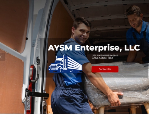 AYSM Enterprise Landing Page